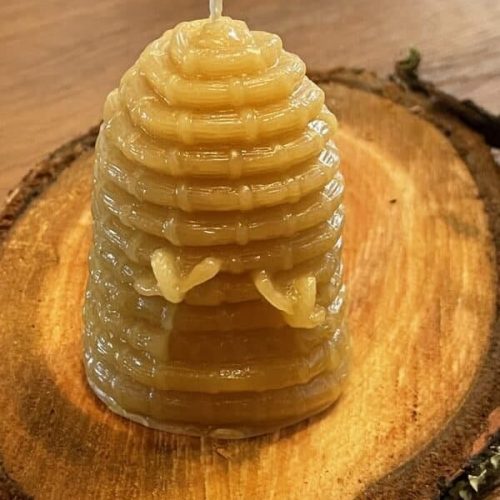 Bienenwachskerze Bienenkorb