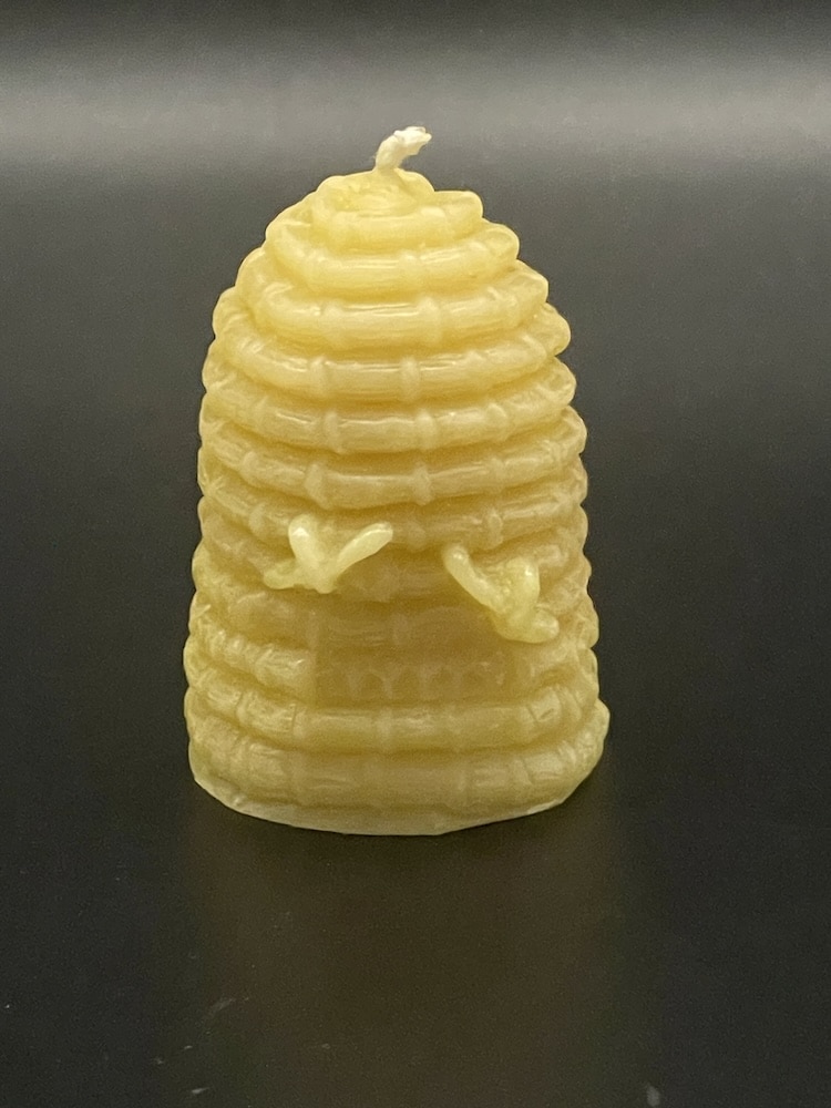 Bienenwachskerze Bienenkorb