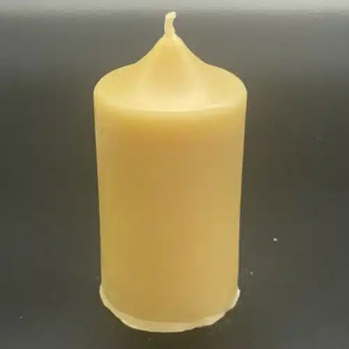 Bienenwachskerze Stumpen groß
